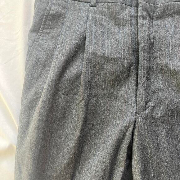 Gray striped trousers - Picture 5 of 6